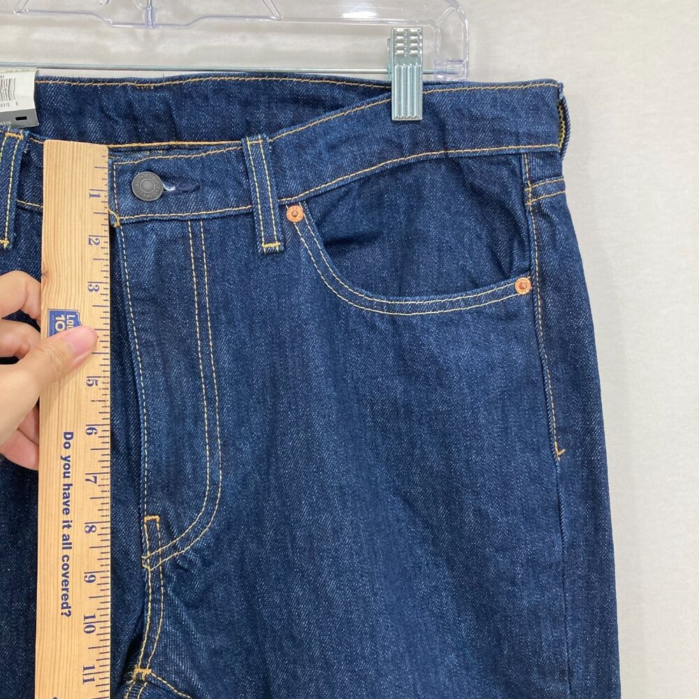 New Levi's Mens 514 Blue Denim Straight Leg Stretch Jeans size 36x32 - Picture 7 of 11